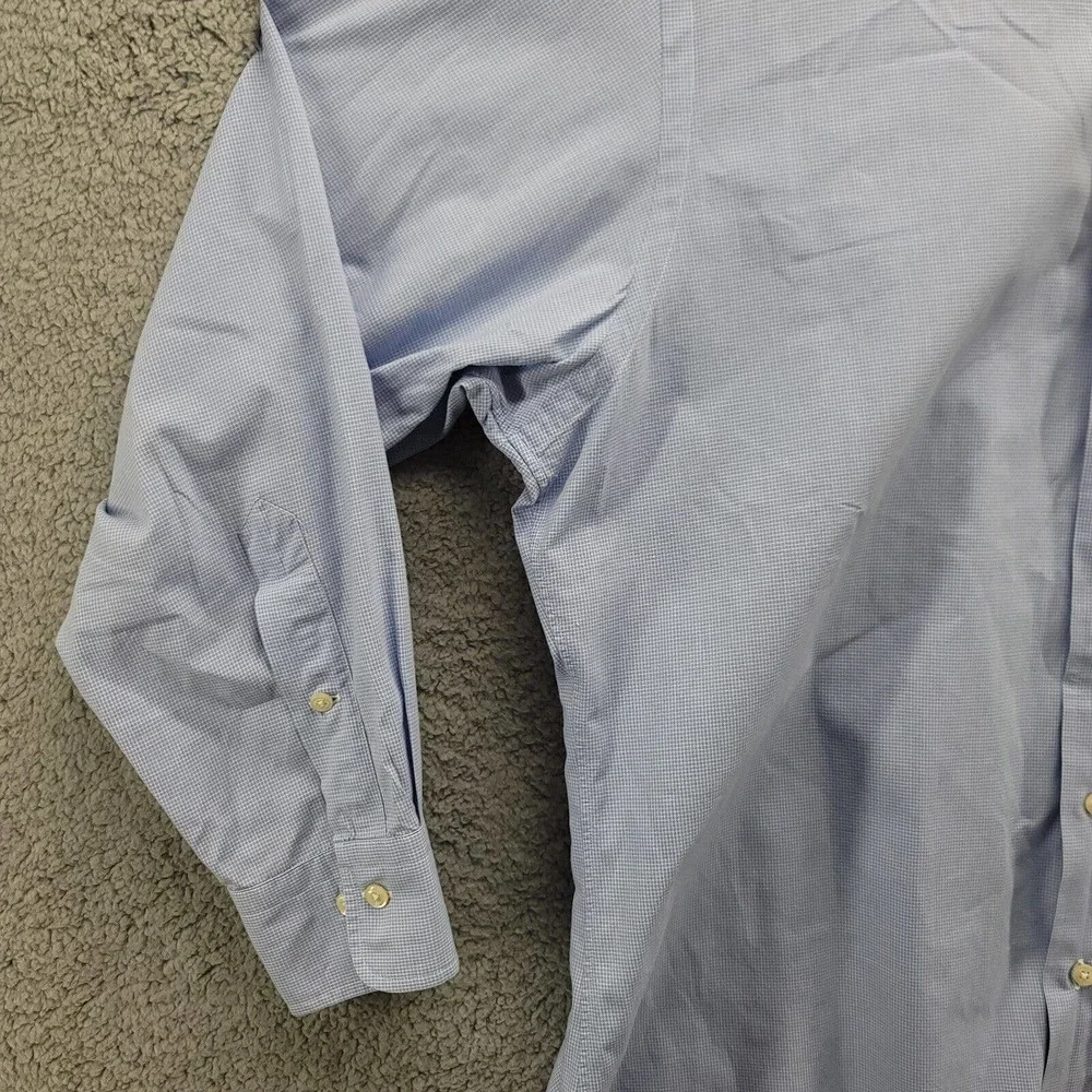 Polo‎ by Ralph Lauren Shirt Mens 16.5 32/33 Andrew Blue Long Sleeve Button Up